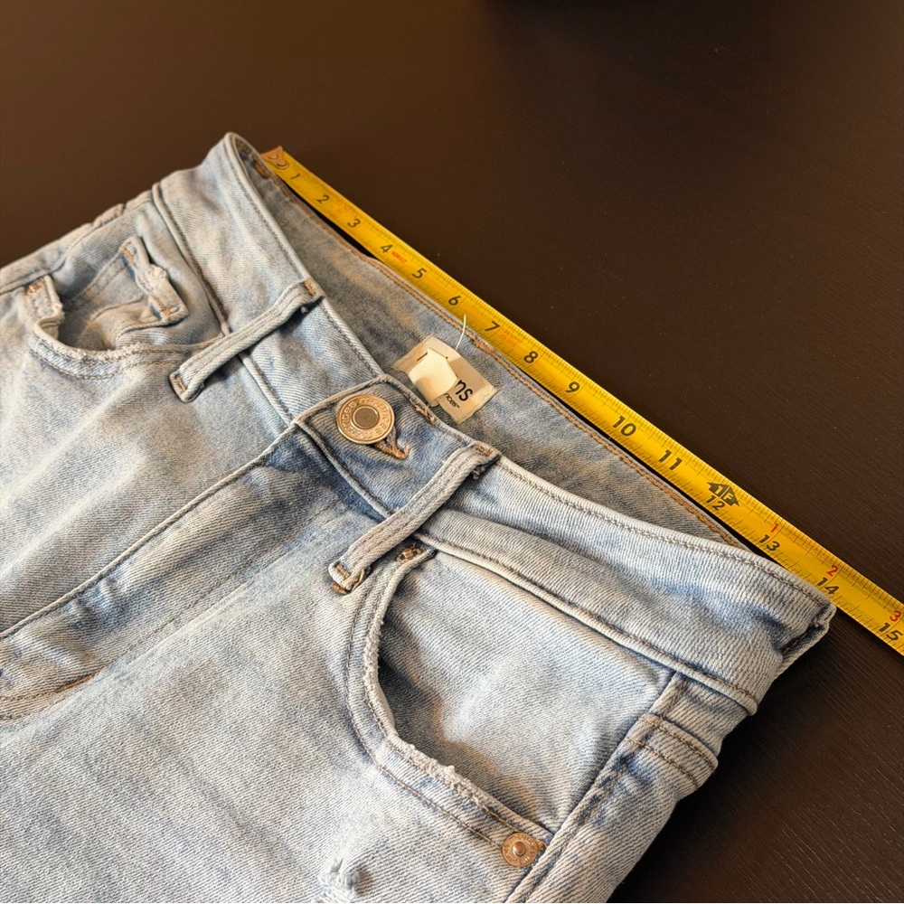 M Jeans by Maurice’s straight ankle cuff size 8 short hight waist (Bin #1) - Picture 5 of 9
